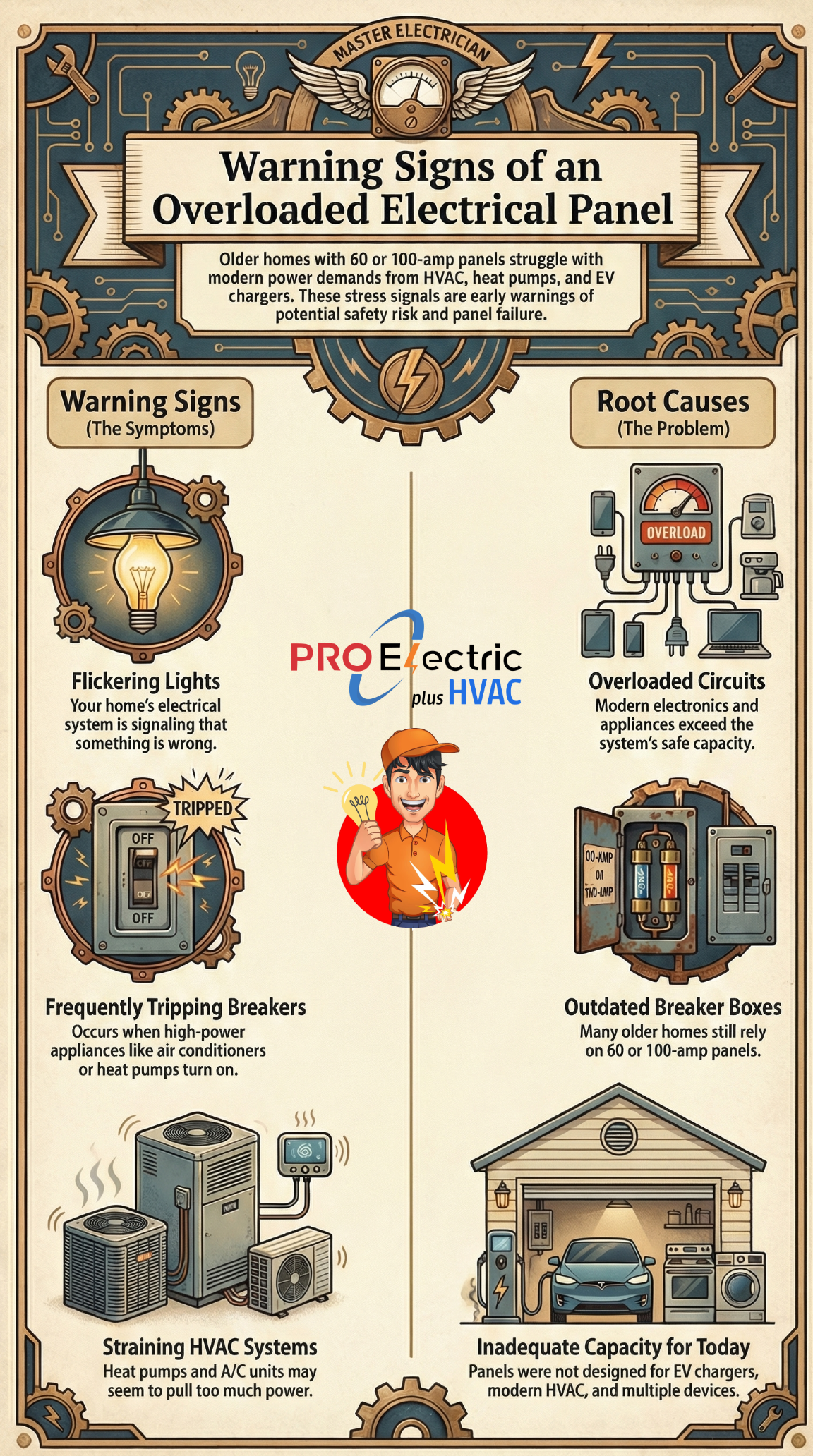 What Common Electrical Panel Problems Are Causing Circuits to Fail in My Fairfax County Home