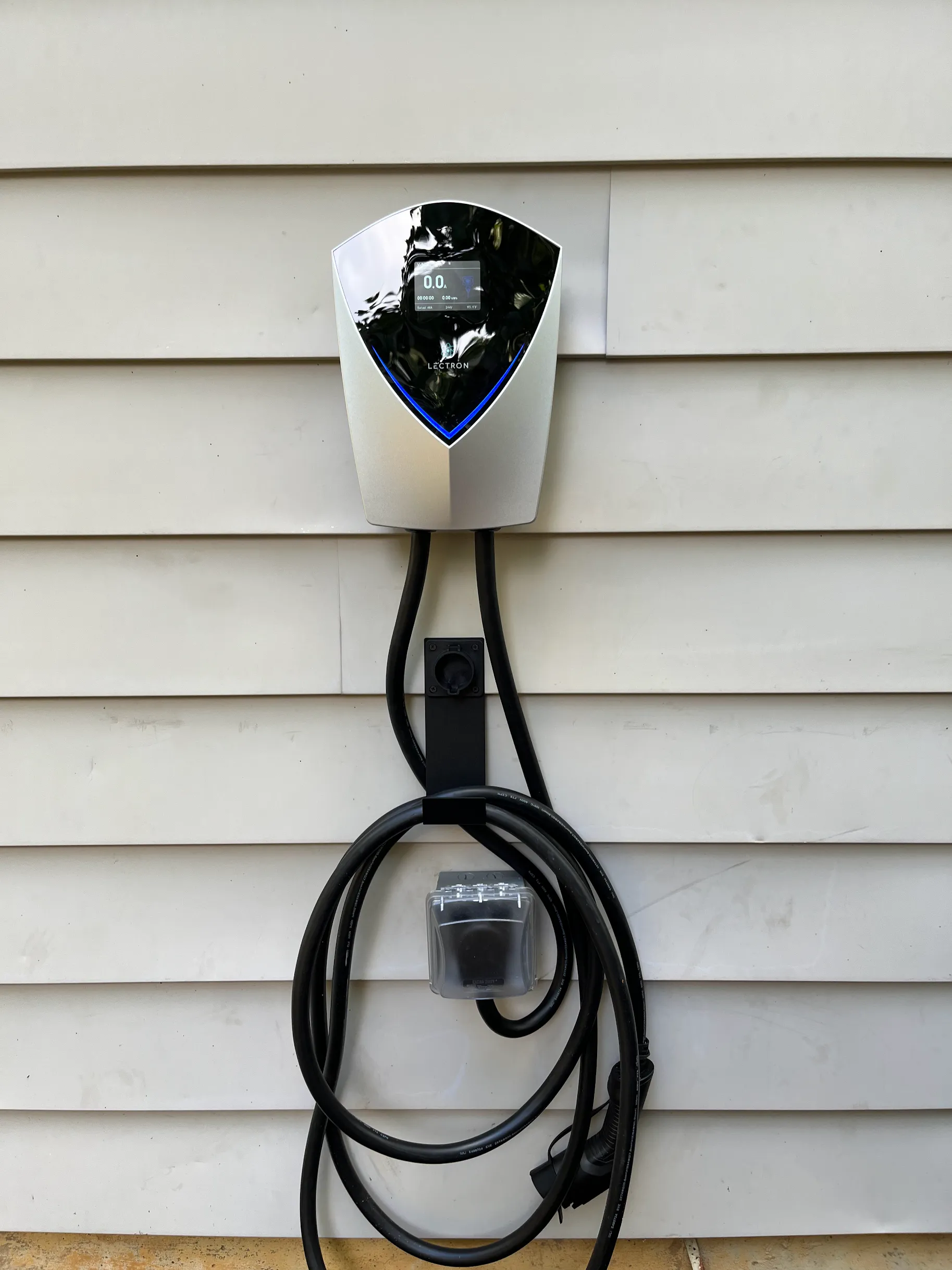 electric vehicle charging installation