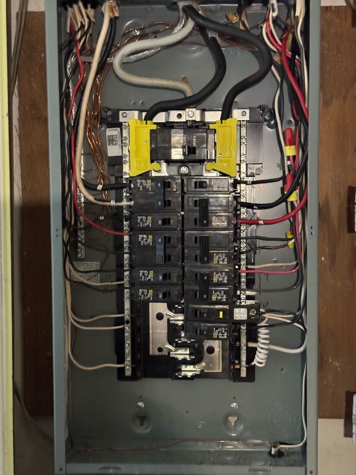 A main breaker panel replaced inside a condominium unit