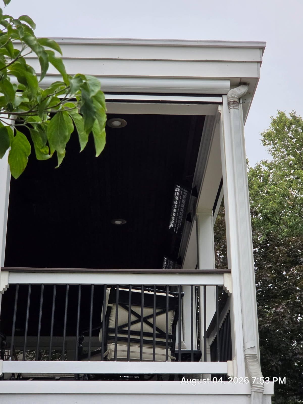 An outdoor patio heater installed by PRO Electric plus HVAC