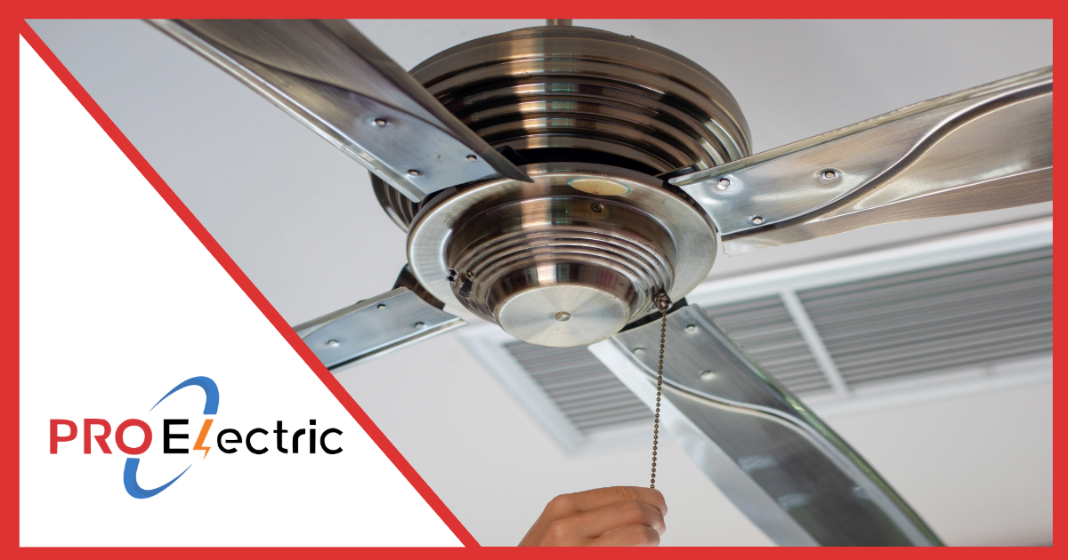 Ceiling Fan Install & Repair PRO Electric Northern Virginia