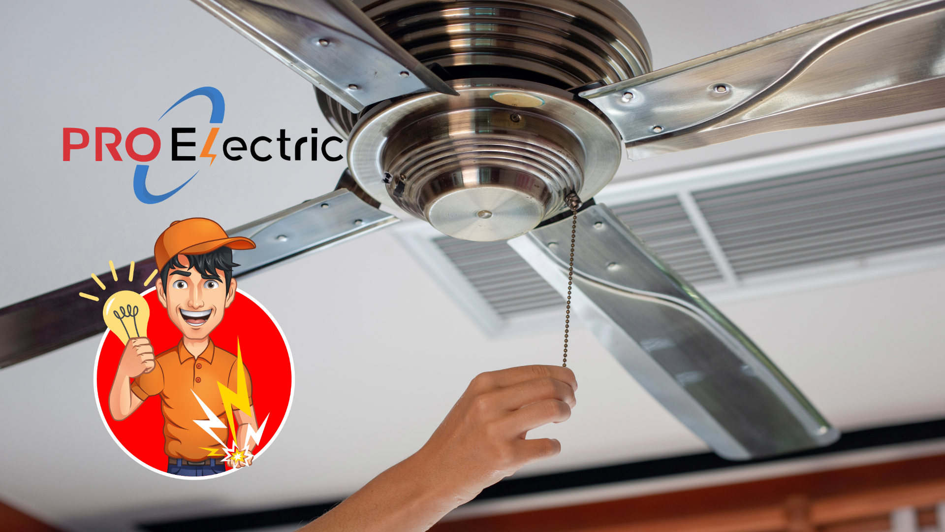 Ceiling Fan Installation - Best Handyman, Plumber, Electrician in ...
