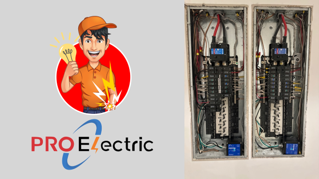 Home EV charger installation, surge protector installation, Pro Electric LLC, Arlington VA, electric vehicle charging, home charging station, electrical safety, Jason, licensed electrician, power surge protection, Level 2 charger, electrical installation.