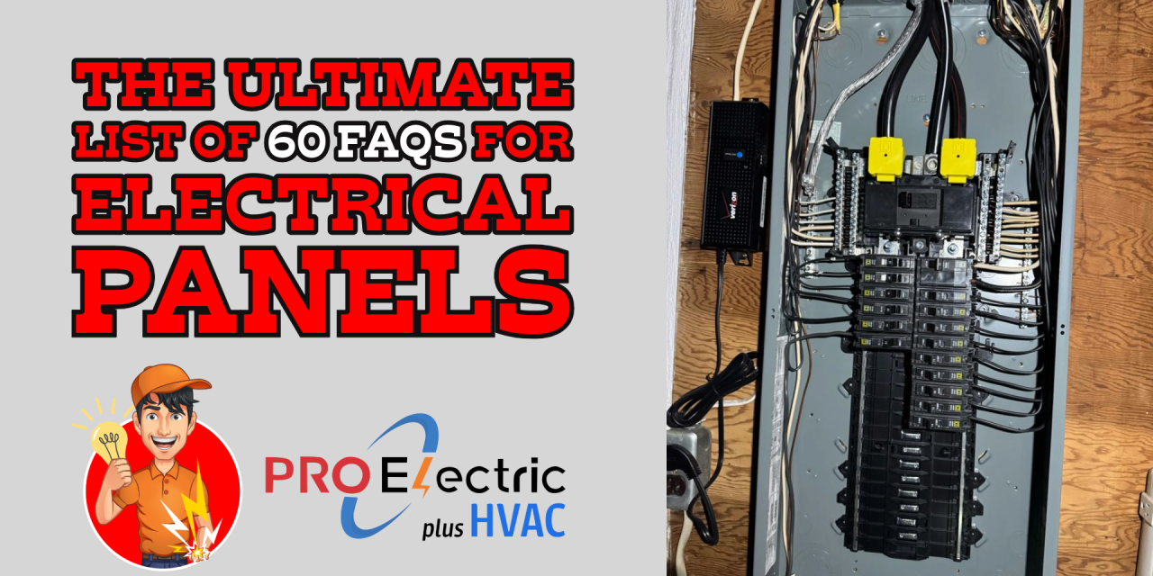 The Ultimate List of 60 FAQs for Electrical Panels