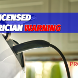 unlicensed electrician risks, EV charger installation, certified electrician, home EV charging, financial risks electrician, PRO Electric HVAC, Fairfax County electrician, safe electrical installation, cost-effective EV charger, professional electrical services