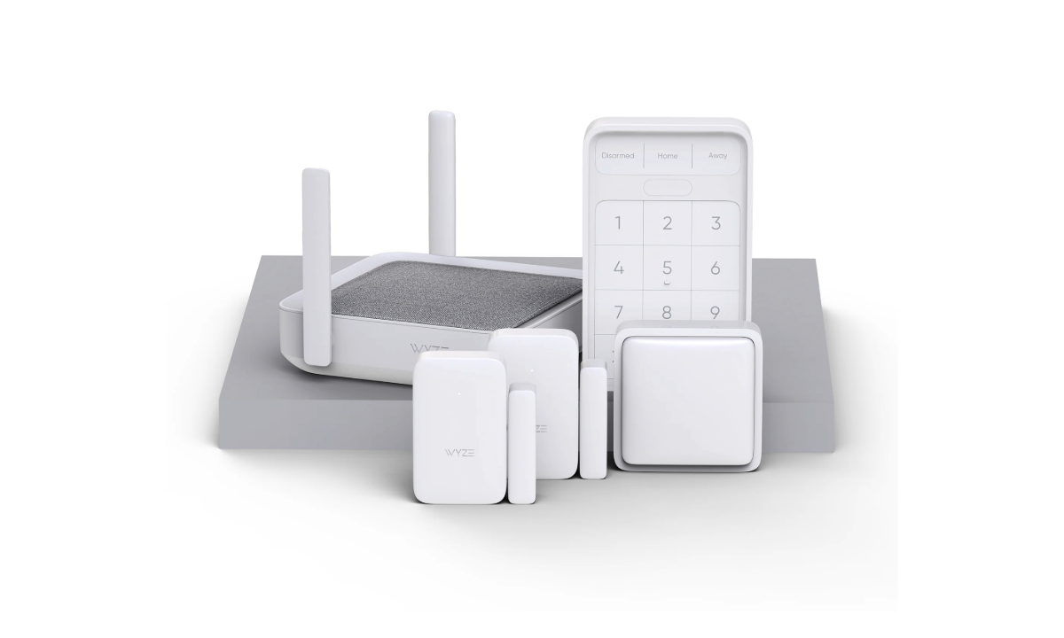 wyze home security, ultra affordable alarm, wyze cams integration, wyze vs ring, easy diy install, wyze no contract, wyze smart monitoring