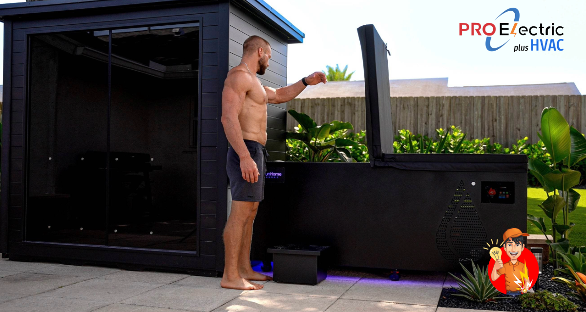 Installing a Sun Home Luminar™ Outdoor 5-Person Full Spectrum Infrared Sauna in Great Falls, VA