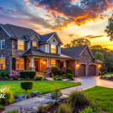 Outdoor and pathway lighting installation for a rural Hillsboro VA property by PRO Electric plus HVAC