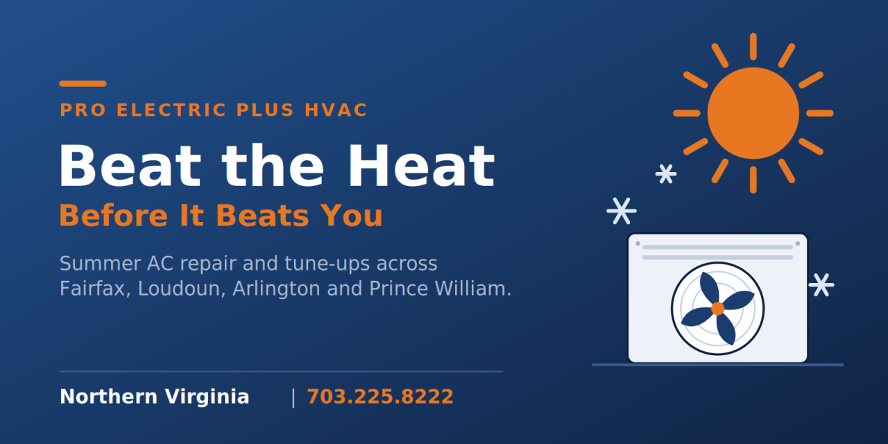 AC Not Cooling in the Northern Virginia Heat? Here Is What Is Going Wrong, and How to Fix It