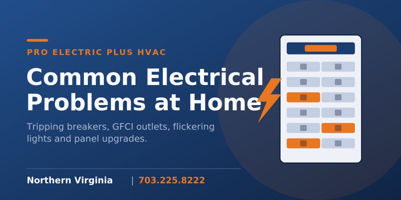 The Electrical Questions Northern Virginia Homeowners Ask Me Most