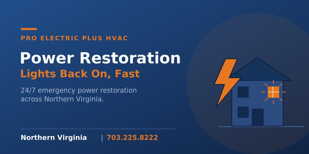 Power Restoration in Northern Virginia: Lights Back On Fast, and the Real Reason Why