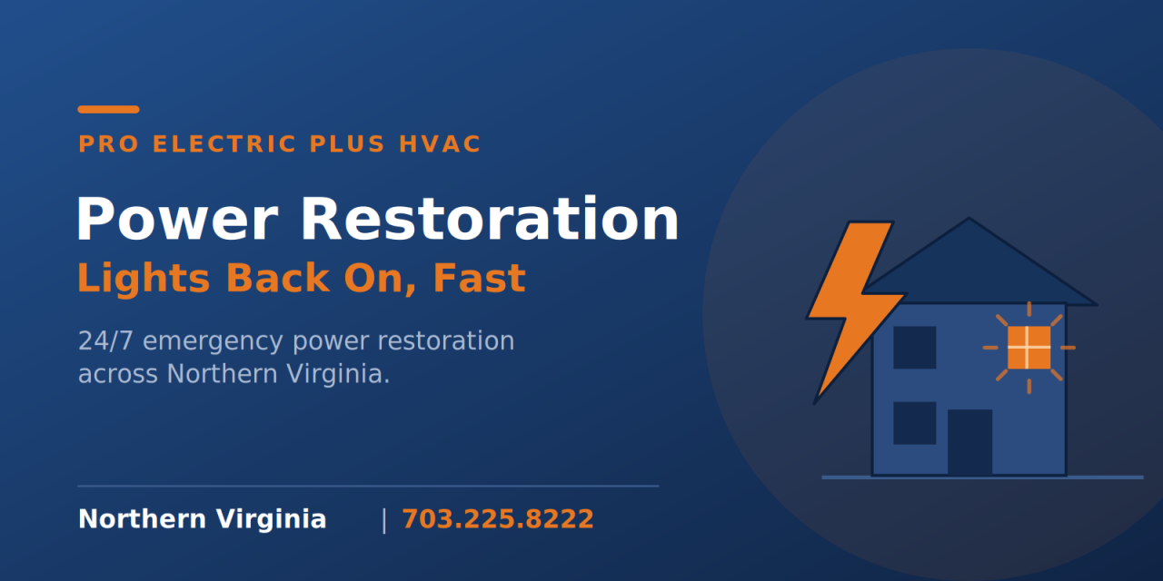 Power Restoration in Northern Virginia: Lights Back On Fast, and the Real Reason Why